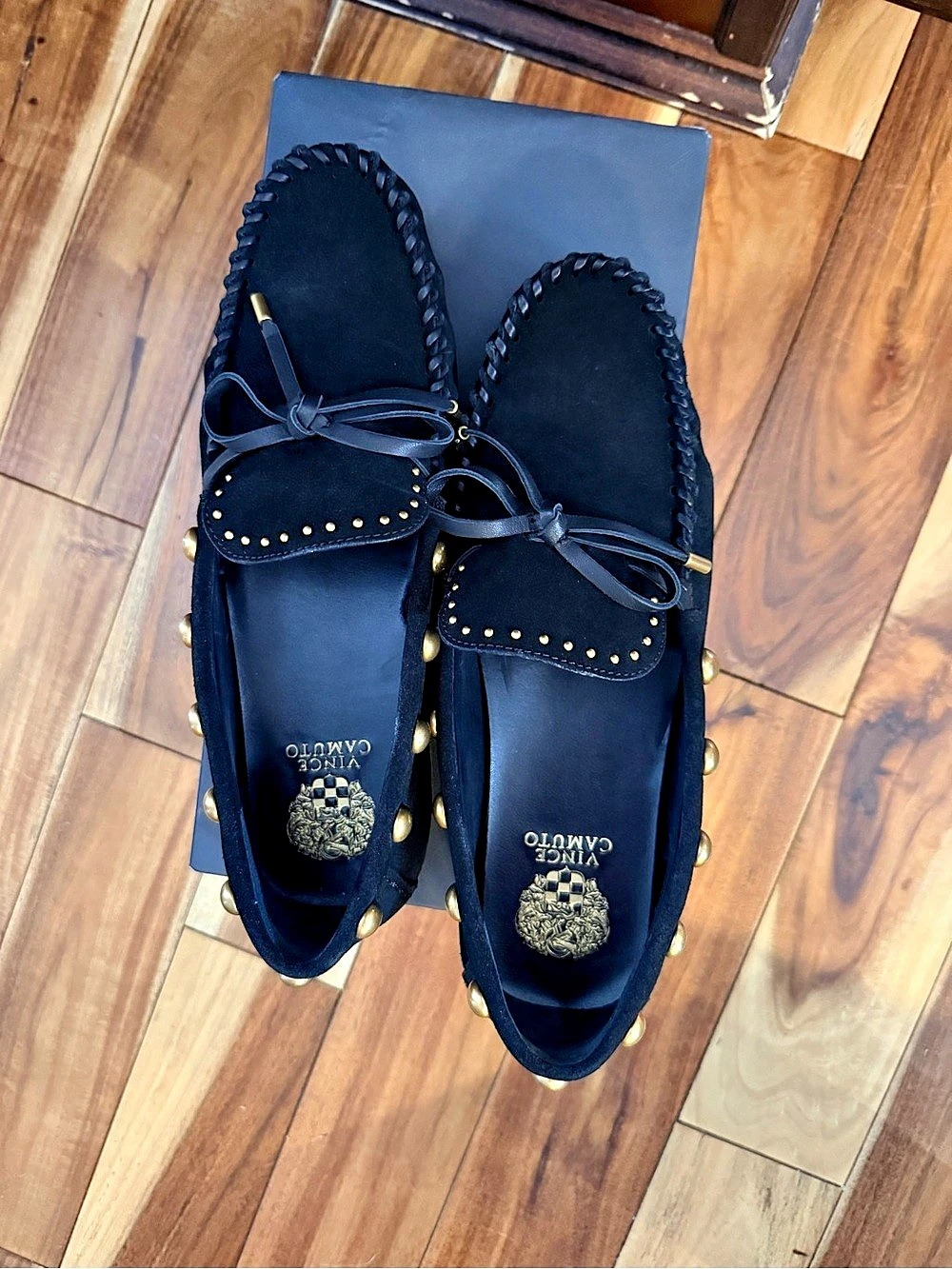 Vince Camuto Women's Sennett Studded Loafer - 9.5  - NEVER WORN